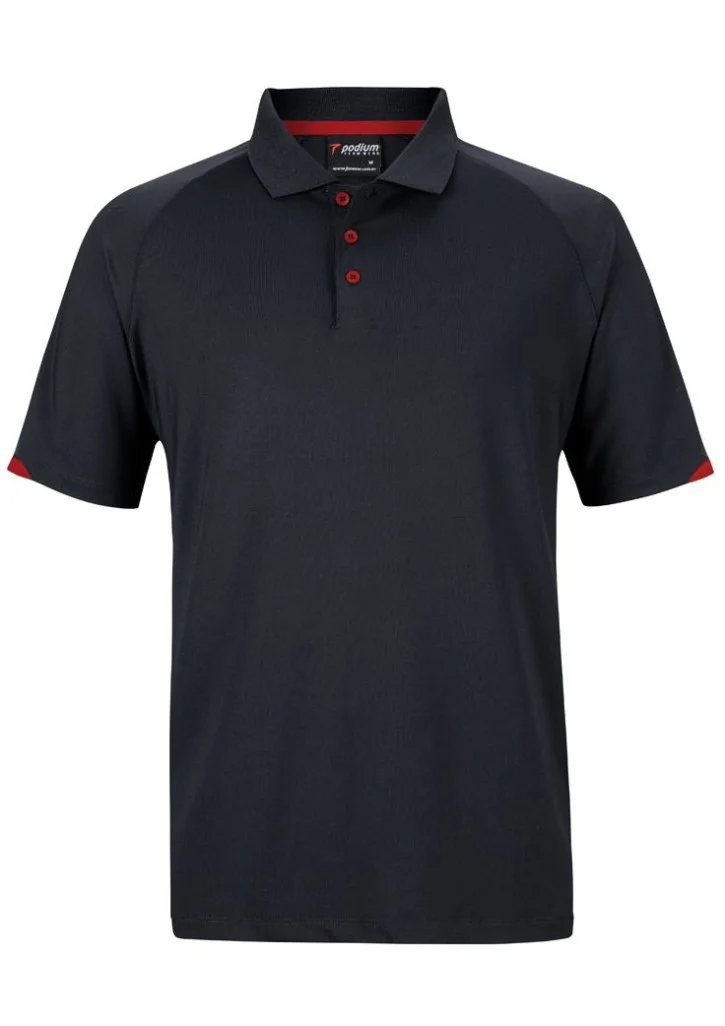 Podium Contrast Stretch Polo