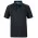 Podium Contrast Stretch Polo - Black/Aqua