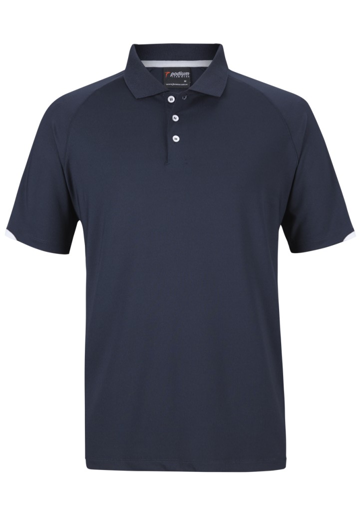 Podium Contrast Stretch Polo