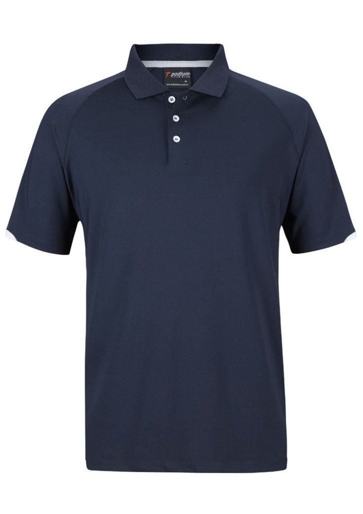 Podium Contrast Stretch Polo