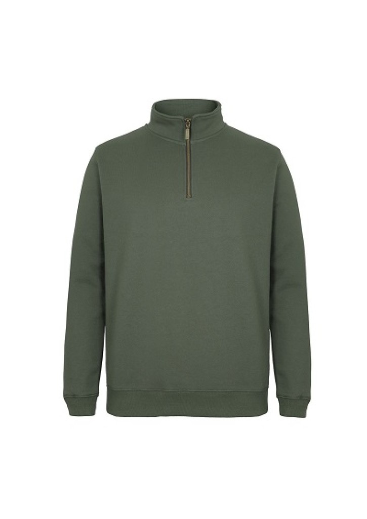 C of C Brass 1/2 Zip Sweat