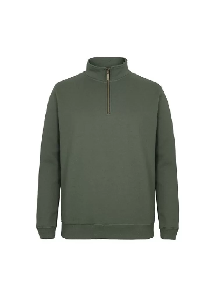 C of C Brass 1/2 Zip Sweat