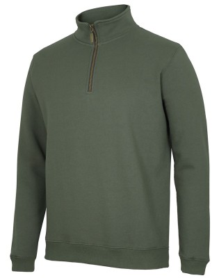 C of C Brass 1/2 Zip Sweat
