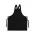 Organic Cotton Canvas Apron - Black