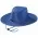 Poly Viscose Slouch Hat - Royal