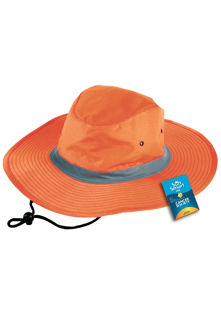 Hi Viz Reflector Safety Hat