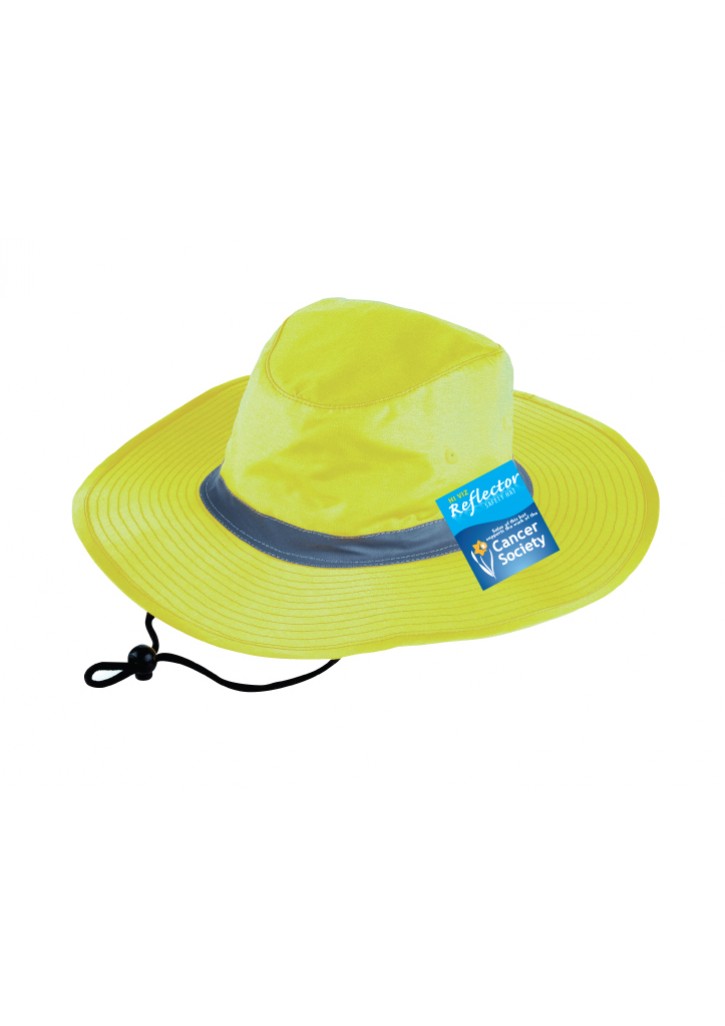 Hi Viz Reflector Safety Hat
