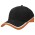 Sunset Cap - Black,White,Orange