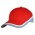 Sunset Cap - Red,White,Grey