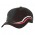 Icarus Cap - Black,White,Red