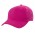 Heavy Brushed Cotton Cap - Hot Pink