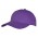 Heavy Brushed Cotton Cap - Purple