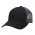 Lo-Pro Mesh Trucker Cap - Black,Charcoal