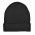 100% Wool Beanie - Black