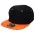 Urban Youth Snapback - Black,Orange