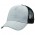 Heathered Mesh Trucker - Grey Heather,Black