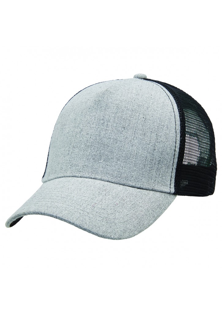 Heathered Mesh Trucker