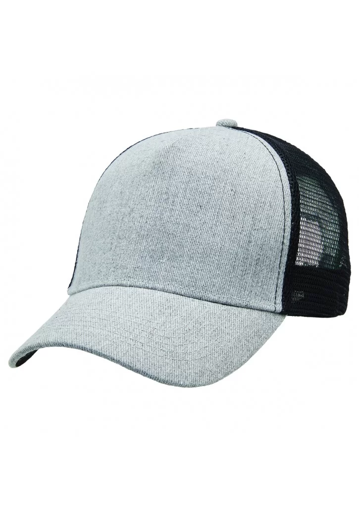 Heathered Mesh Trucker