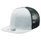 Heathered Flat Peak Trucker