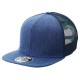 Heathered Flat Peak Trucker