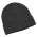 Heather Beanie - Black