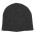Heather Cable Knit Beanie - Black Heather