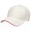 Premium Soft Sandwich Peak - White,Red