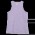 Womens Racerneck Tank - Lilac