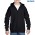 Gildan Heavy Blend Youth Full Zip Hooded Sweatshirt - Black