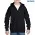 Gildan Heavy Blend Youth Full Zip Hooded Sweatshirt - Black