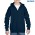 Gildan Heavy Blend Youth Full Zip Hooded Sweatshirt - Navy