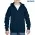 Gildan Heavy Blend Youth Full Zip Hooded Sweatshirt - Navy