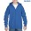 Gildan Heavy Blend Youth Full Zip Hooded Sweatshirt - Royal