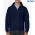 Gildan Heavy Blend Adult Full Zip Hooded Sweatshirt - Navy