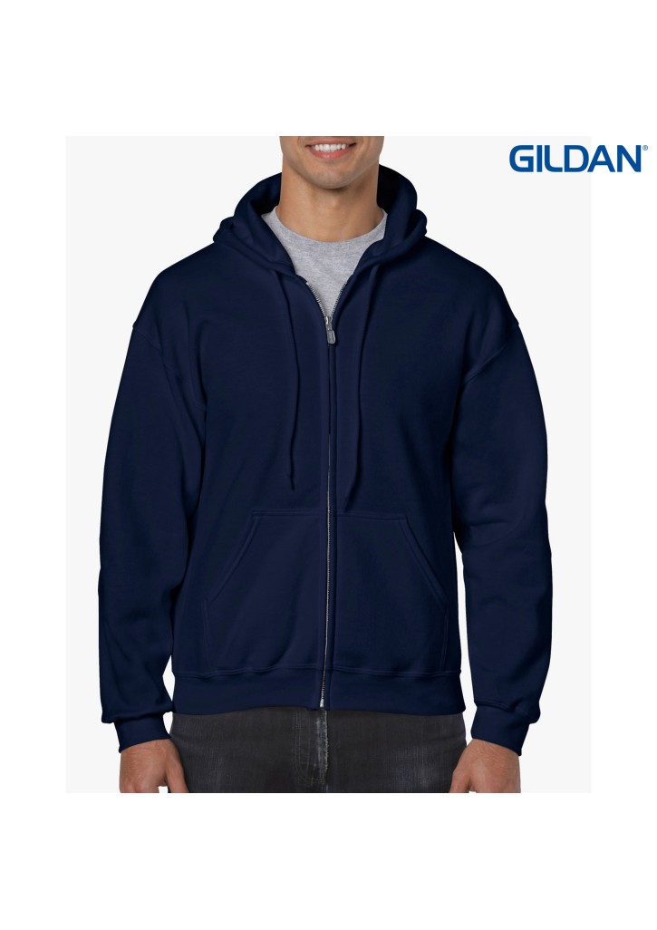Gildan Heavy Blend Adult Full Zip Hooded Sweatshirt