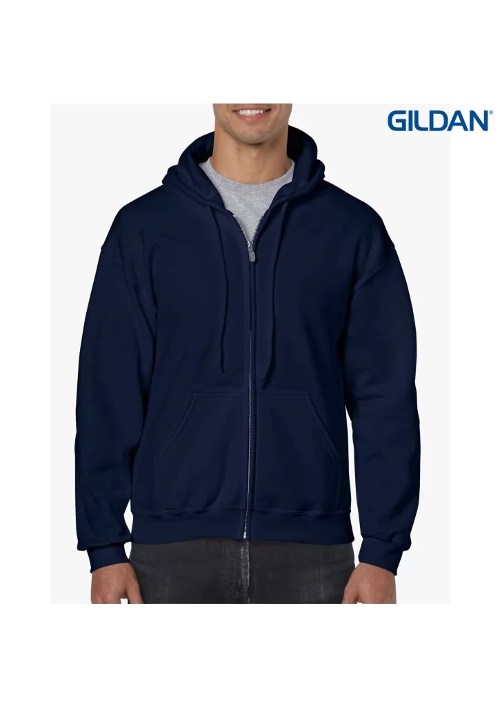Gildan Heavy Blend Adult Full Zip Hooded Sweatshirt