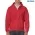 Gildan Heavy Blend Adult Full Zip Hooded Sweatshirt - Red