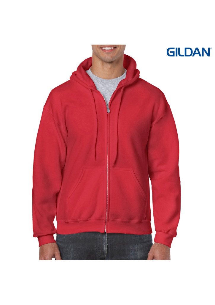 Gildan Heavy Blend Adult Full Zip Hooded Sweatshirt