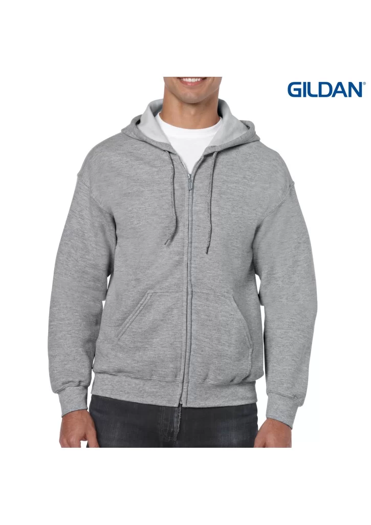 Gildan Heavy Blend Adult Full Zip Hooded Sweatshirt