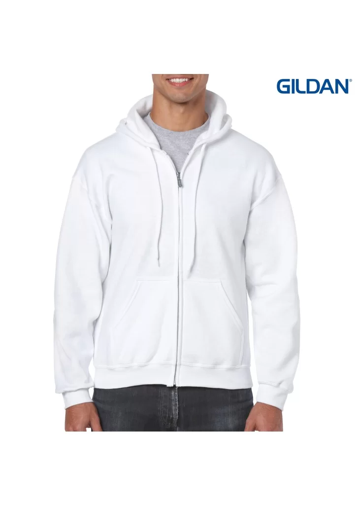 Gildan Heavy Blend Adult Full Zip Hooded Sweatshirt