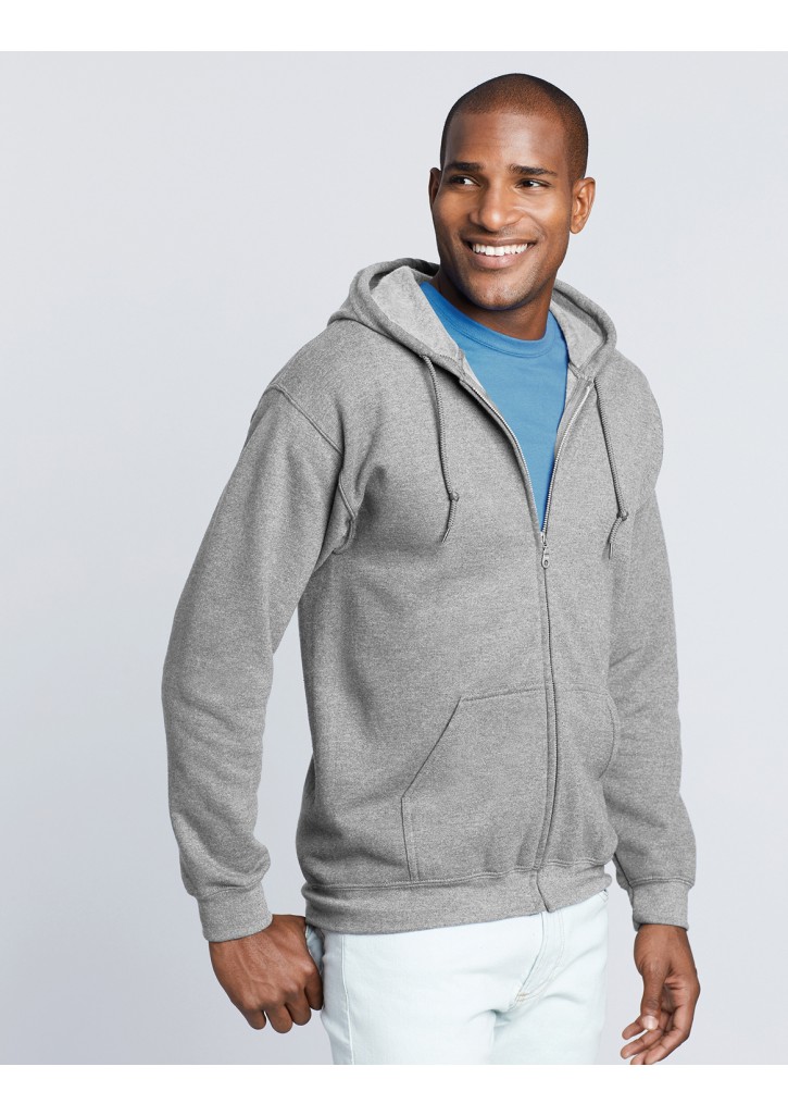 Gildan Heavy Blend Adult Full Zip Hooded Sweatshirt