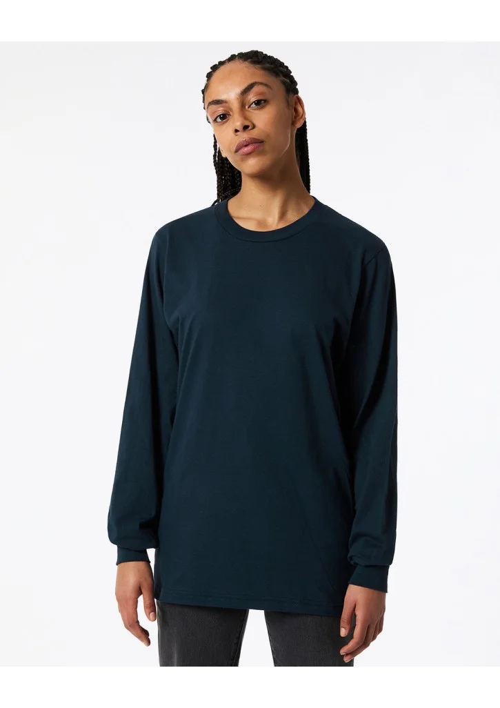 Cotton Long Sleeve Fine Jersey Tee Cotton Long Sleeve Fine Jersey Tee