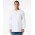 Cotton Long Sleeve Fine Jersey Tee - White