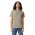 Unisex CVC Short Sleeve Tee - Khaku