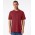 Unisex Fine Jersey Short Sleeve Tee - Cranberry