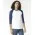 Unisex Raglan Tee - White/Arctic