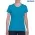 Gildan Heavy Cotton Ladies T-Shirt - Heather Sapphire