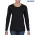 Gildan Heavy Cotton Adult Long Sleeve T-Shirt - Black