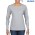 Gildan Heavy Cotton Ladies Long Sleeve T-Shirt - Sport Grey