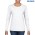 Gildan Heavy Cotton Ladies Long Sleeve T-Shirt - White